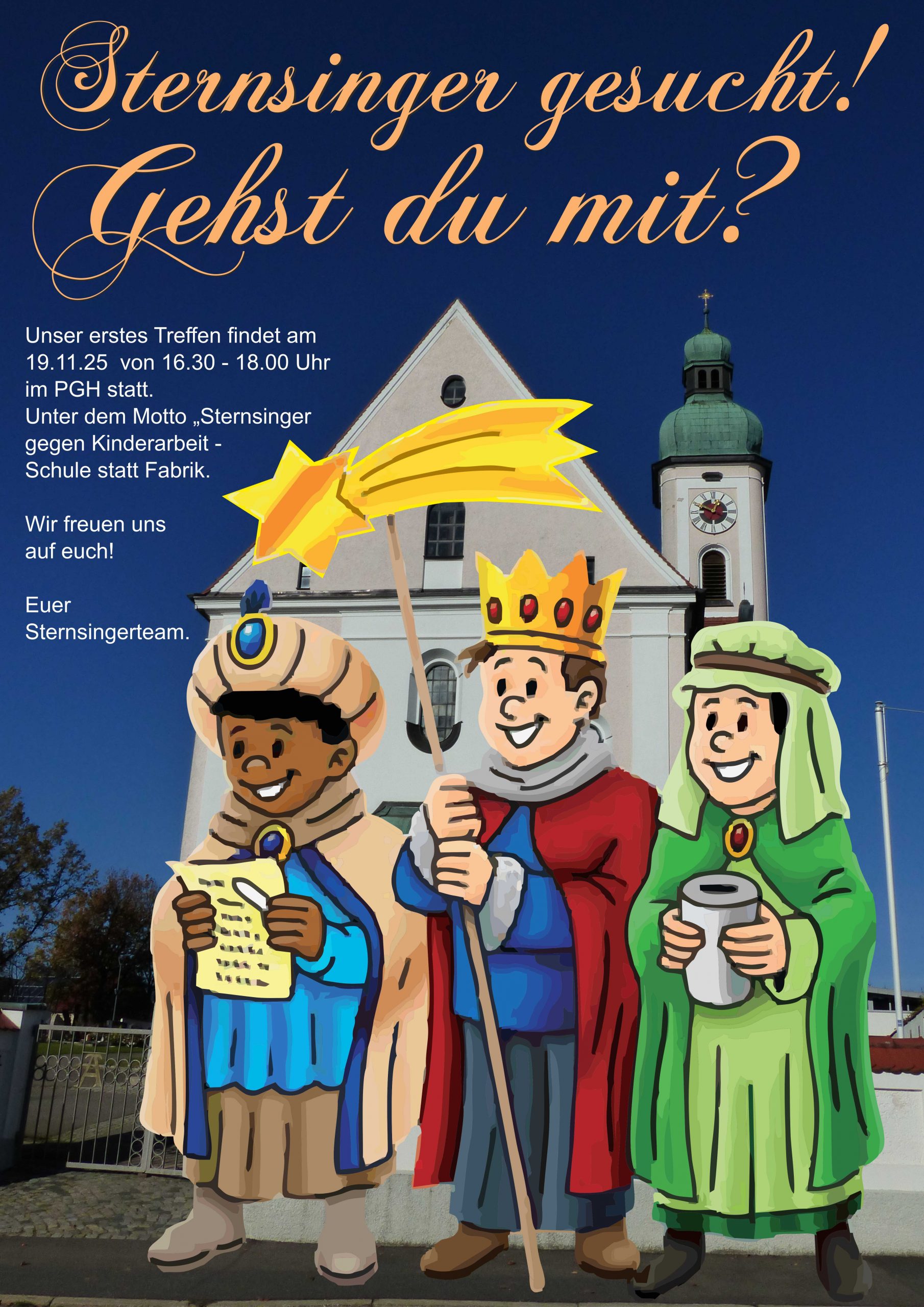 Sternsinger gesucht